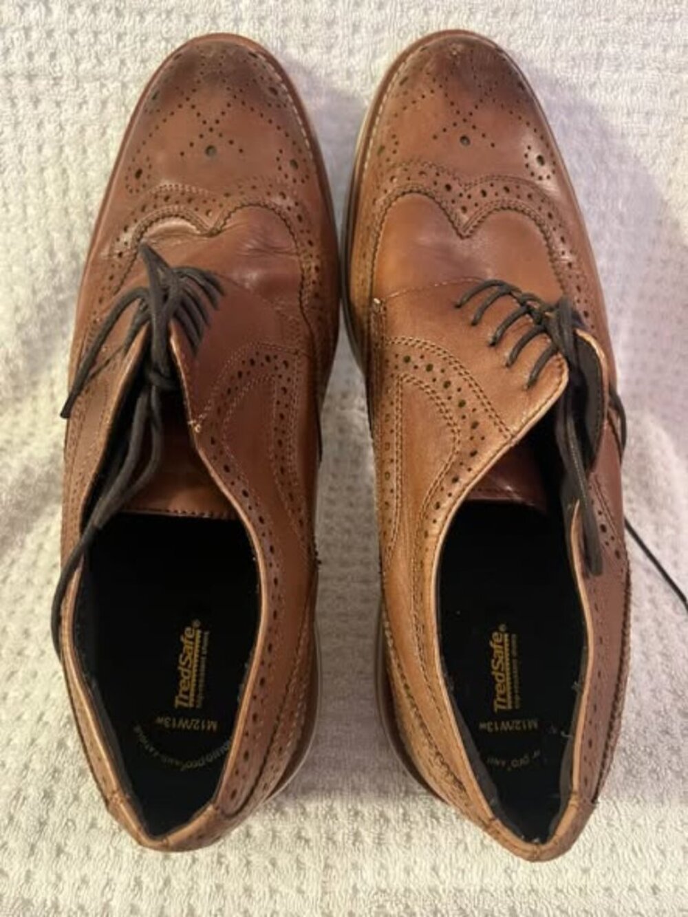 🐻Size M12/W13w - Cole - Brown Reaction Oxford Shoes